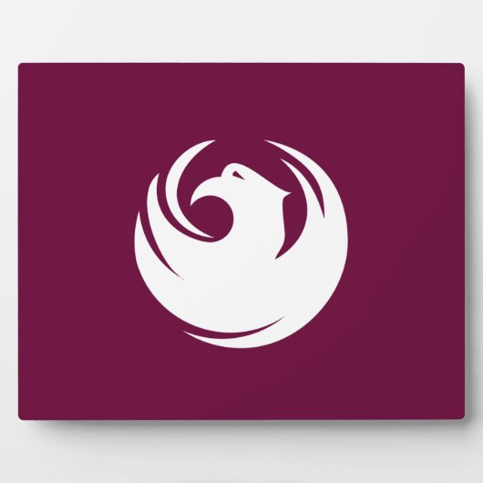 Phoenix Stadsvlag Plaquette Fotoplaat (Voorkant)