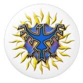 Phoenix Star Ceramic Knob. Keramische Knop (Voorkant)