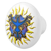 Phoenix Star Ceramic Knob. Keramische Knop (Rechts)