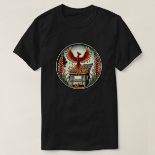 Phoenix stijgt op uit de vuilnisbakken t-shirt