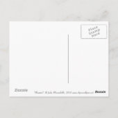 Phoenix Sun Bird Woman Goddess Fantasy Surrealisme Briefkaart (Achterkant)