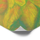 Phoenix Sun Bird Woman Goddess Fantasy Surrealisme Poster (Hoek)