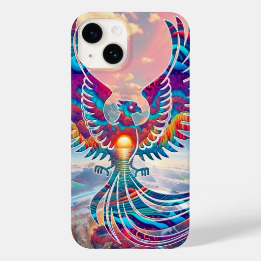 Phoenix Sunrise Case-Mate iPhone Case (Achterkant)