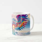 Phoenix Sunrise Koffiemok (Voorkant rechts)