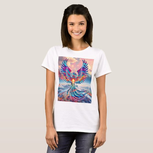 Phoenix Sunrise T-shirt (Voorkant volledig)