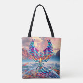 Phoenix Sunrise Tote Bag (Achterkant)