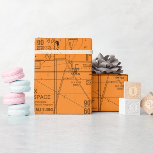 Phoenix TAC Chart Cadeaupapier (Baby Shower)