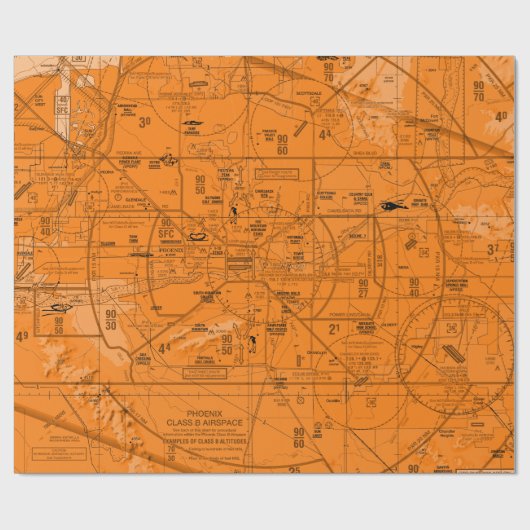 Phoenix TAC Chart Cadeaupapier (Vlak)