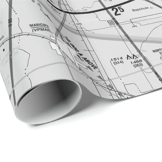 Phoenix TAC Chart Cadeaupapier (Rol Hoek)