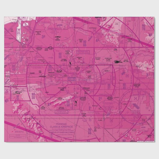 Phoenix TAC Chart Cadeaupapier (Vlak)