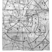 Phoenix TAC Chart Douchegordijn (Voorkant)