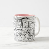 Phoenix TAC Chart Tweekleurige Koffiemok (Voorkant rechts)