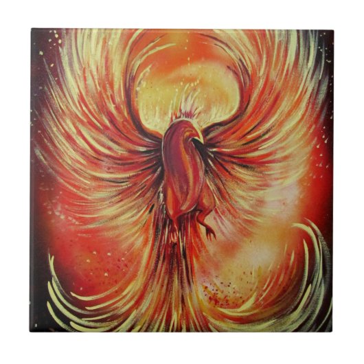 Phoenix Tegeltje (Voorkant)