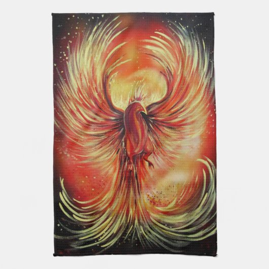 Phoenix Theedoek (Verticaal)