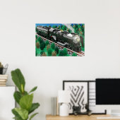 Phoenix Train Works Northern 4-8-4 Poster (Thuiskantoor)