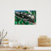 Phoenix Train Works Northern 4-8-4 Poster (Keuken)