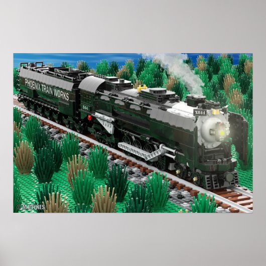 Phoenix Train Works Northern 4-8-4 Poster (Voorkant)
