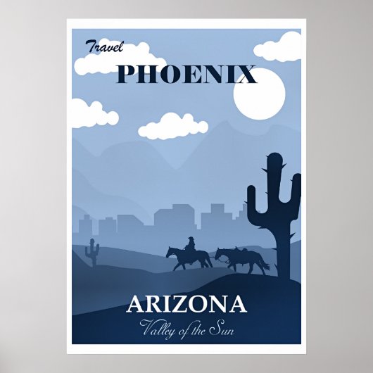 Phoenix Travel Poster (Voorkant)