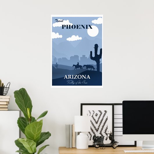 Phoenix Travel Poster (Thuiskantoor)