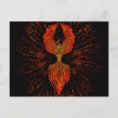 Phoenix Tree of Life Briefkaart (Voorkant)