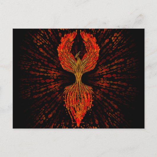 Phoenix Tree of Life Briefkaart (Voorkant)