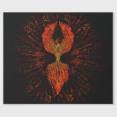 Phoenix Tree of Life Cadeaupapier (Vlak)