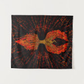 Phoenix Tree of Life Wandkleed (Voorkant (horizontaal))