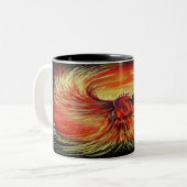 Phoenix Tweekleurige Koffiemok (Voorkant links)