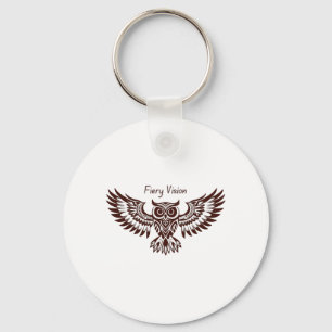 Phoenix Uil – Vuurvisie Sleutelhanger