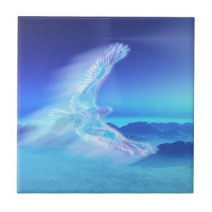 Phoenix van de deoratieve noordpool tegeltje