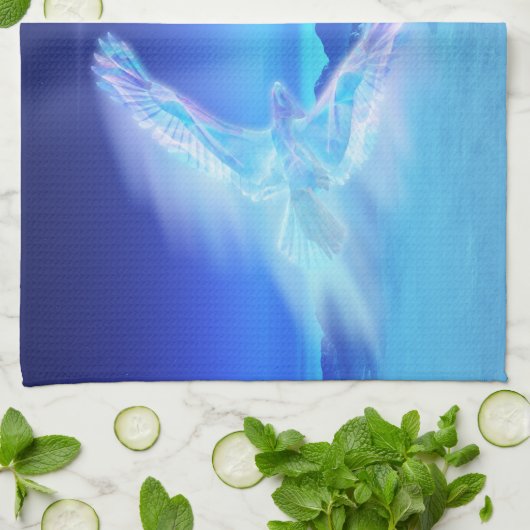 Phoenix van de Noord-Keukenhanddoek Theedoek (Gevouwen)