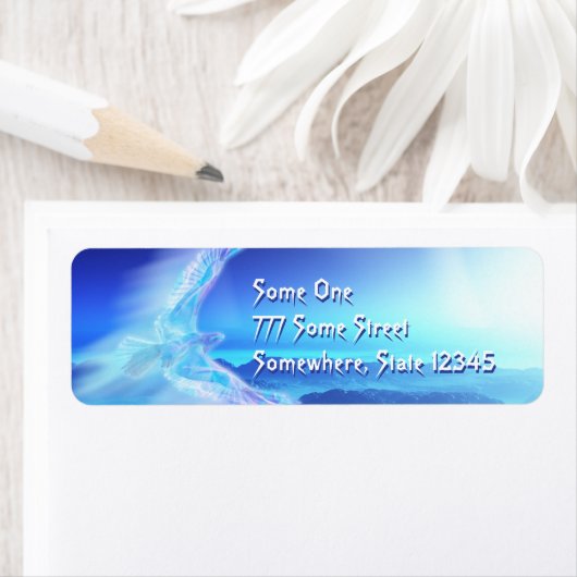 Phoenix van de Noordelijke Adresetiketten Etiket (Insitu)