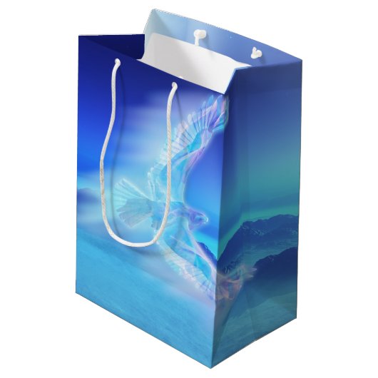 Phoenix van de North Gift Bag Medium Cadeauzakje (Achterkant Gekanteld)