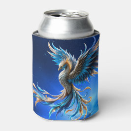 Phoenix van de saffierene dageraad blikjeskoeler
