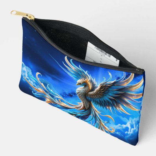 Phoenix van de saffierene dageraad etui (Open)