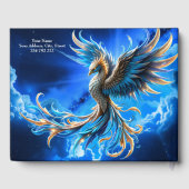 Phoenix van de saffierene dageraad  gastenboek (Achterkant)