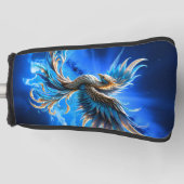 Phoenix van de saffierene dageraad  golfheadcover (Voorkant)