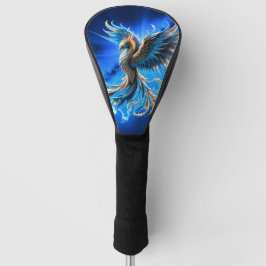 Phoenix van de saffierene dageraad  golfheadcover