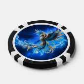 Phoenix van de saffierene dageraad  poker chips (Enkel)