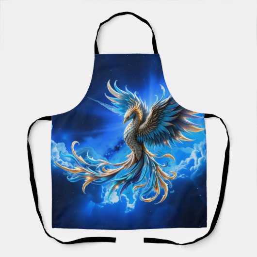 Phoenix van de saffierene dageraad schort (Voorkant)