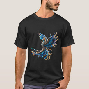 Phoenix van de saffierene dageraad t-shirt
