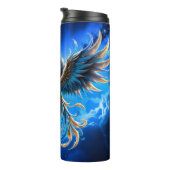 Phoenix van de saffierene dageraad  thermosbeker (Geroteerd rechts)