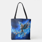 Phoenix van de saffierene dageraad  tote bag (Achterkant)