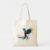 Phoenix van de saffierene dageraad tote bag (Achterkant)