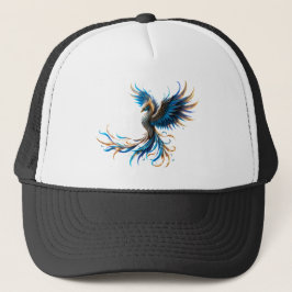 Phoenix van de saffierene dageraad  trucker pet
