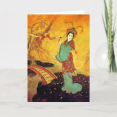 Phoenix van Edmund Dulac Bedankkaart (Voorkant)