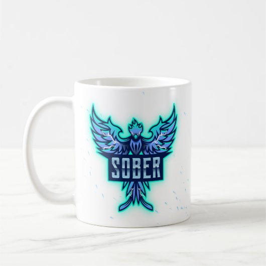 Phoenix van Sobriety Koffiemok (Links)