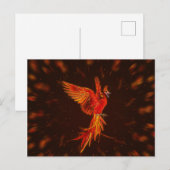 Phoenix-verhoging - # 1 feestdagenkaart (Voorkant / Achterkant)