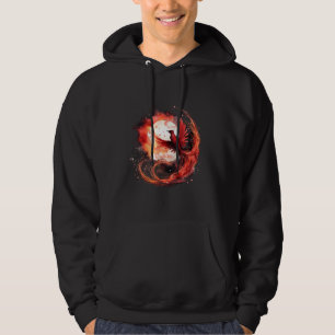 Phoenix Verjonging Phoenix Rising Mythical Bird Hoodie