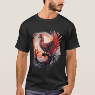 Phoenix Verjonging Vuur Phoenix Vogel Phoenix Ris T-shirt
